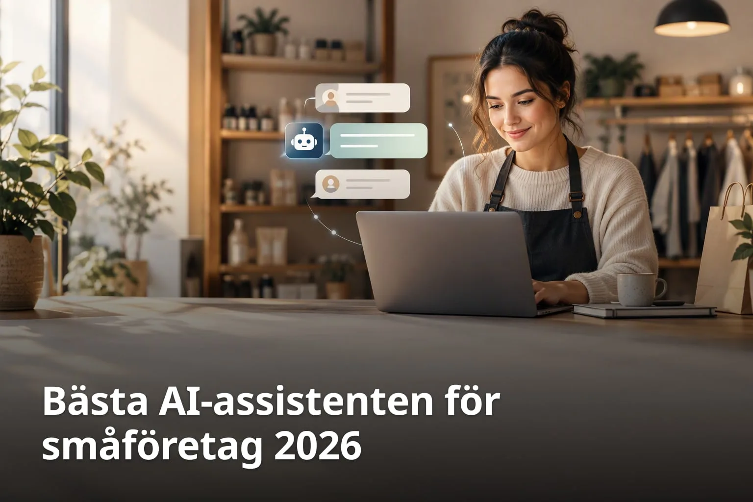 Bästa AI-assistenten för småföretag 2026